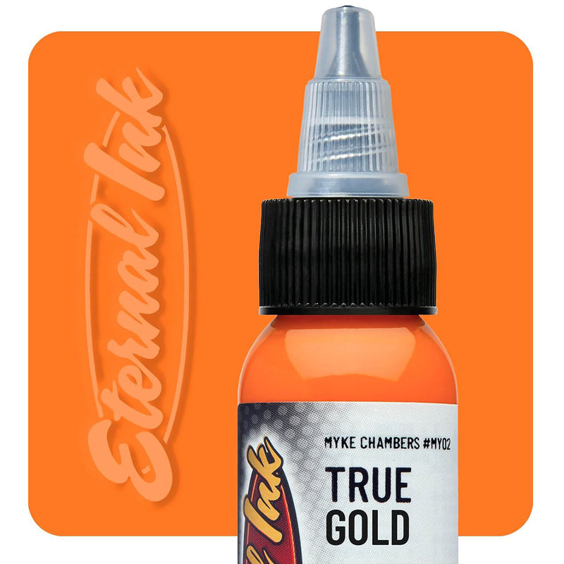 Eternal Ink Myke Chambers True Gold Tattoo Ink 30ml (1oz)