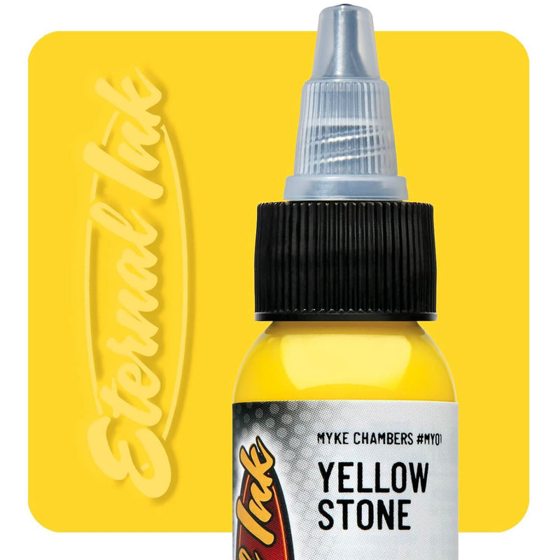 Eternal Ink Myke Chambers Yellow Stone Tattoo Ink 30ml (1oz)