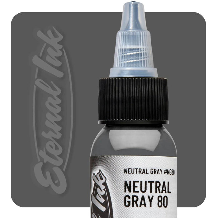 Eternal Ink Neutral Gray 80% Tattoo Ink 30ml (1oz)
