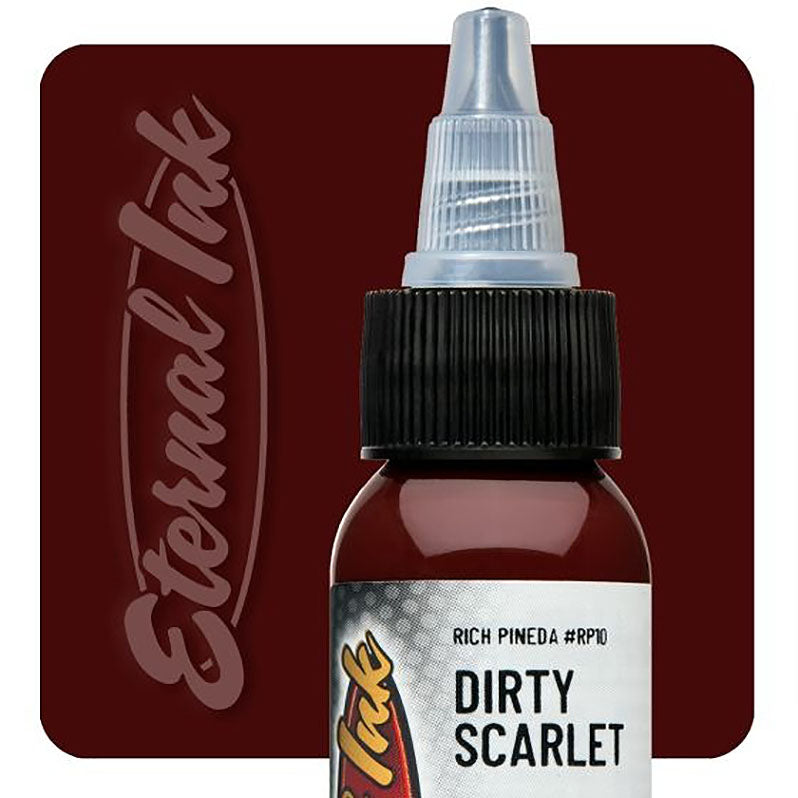 Eternal Ink Rich Pineda Dirty Scarlet Tattoo Ink 30ml (1oz)