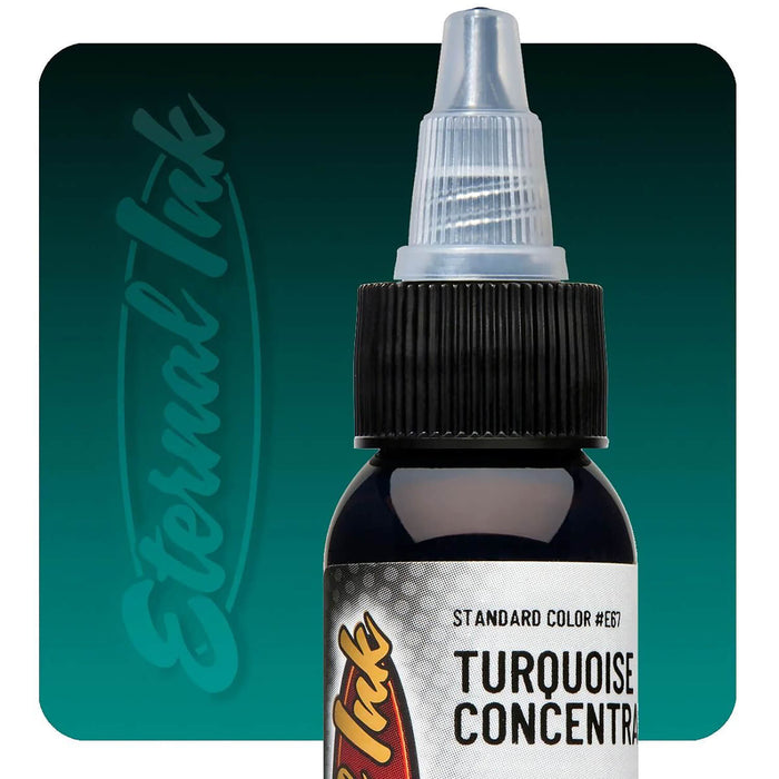 Eternal Ink Turquoise Concentrate Tattoo Ink 30ml (1oz)