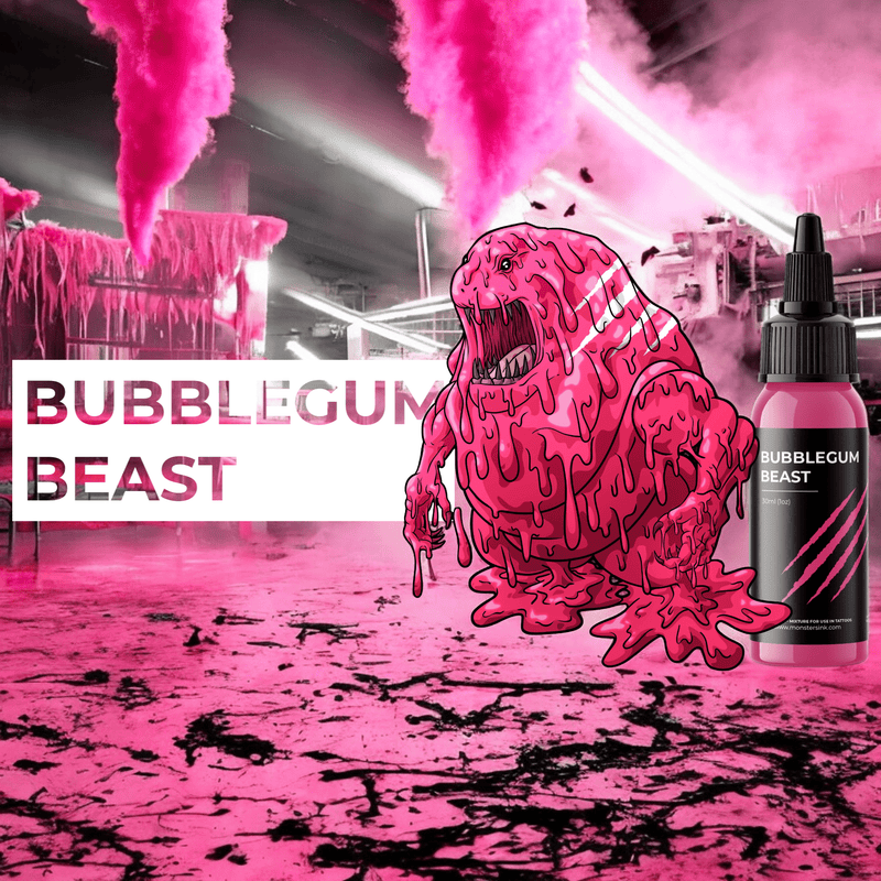 Monsters Ink Bubblegum Beast Tattoo Ink 30ml (1oz)