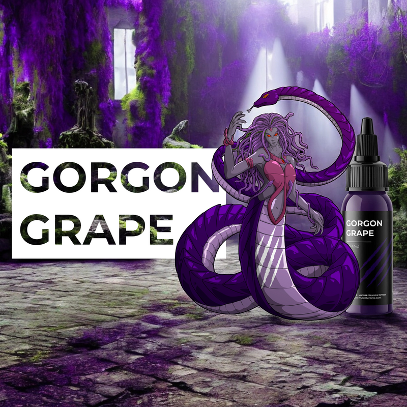 Monsters Ink Gorgon Grape Tattoo Ink 30ml (1oz)