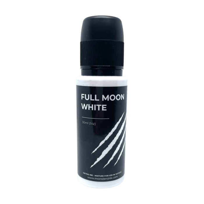 Monsters Ink Full Moon White Tattoo Ink (30ml & 120ml)