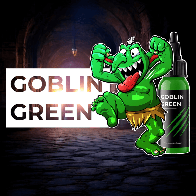 Monsters Ink Goblin Green Tattoo Ink 30ml (1oz)