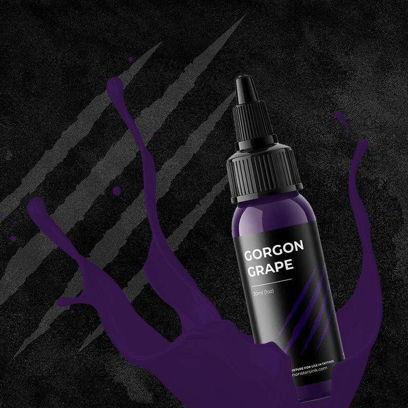 Monsters Ink Gorgon Grape Tattoo Ink 30ml (1oz)