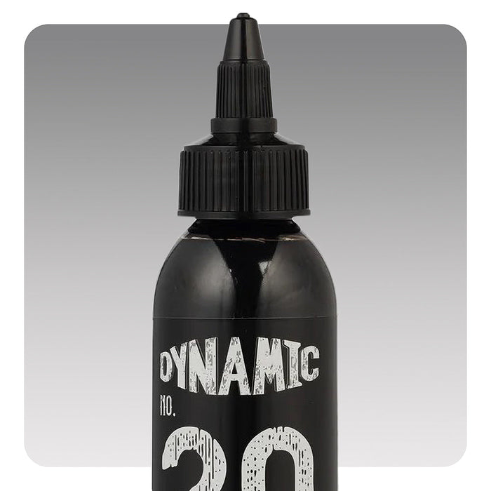 Dynamic Color #20 Grey Wash Tattoo Ink – light greywash tone for subtle shading in tattoos