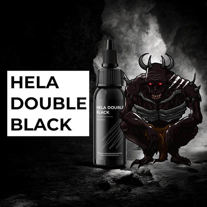 Monsters Ink Hela Double Black Tattoo Ink 30ml (1oz)