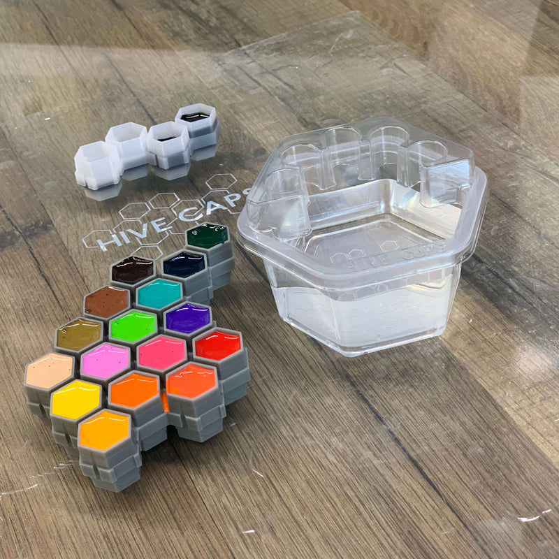 Hive Caps Rinse Cups & Cartridge Holders (Pack of 50)