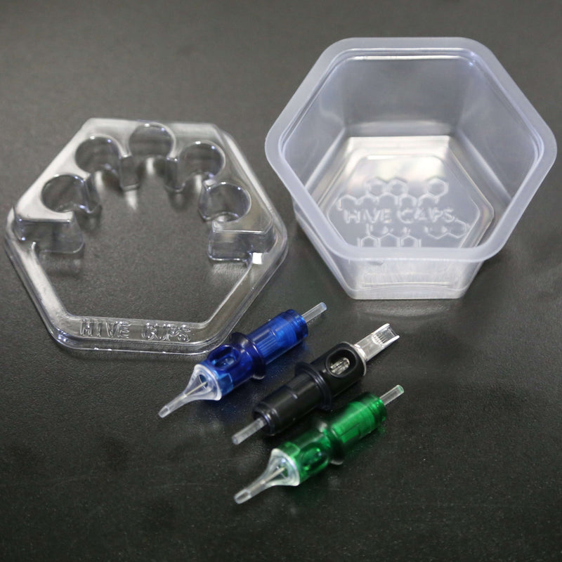 Hive Caps Rinse Cups & Cartridge Holders (Pack of 50)