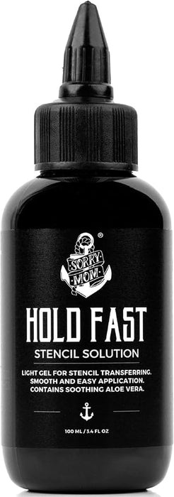 Sorry Mom Hold Fast Stencil Solution (Various Sizes)
