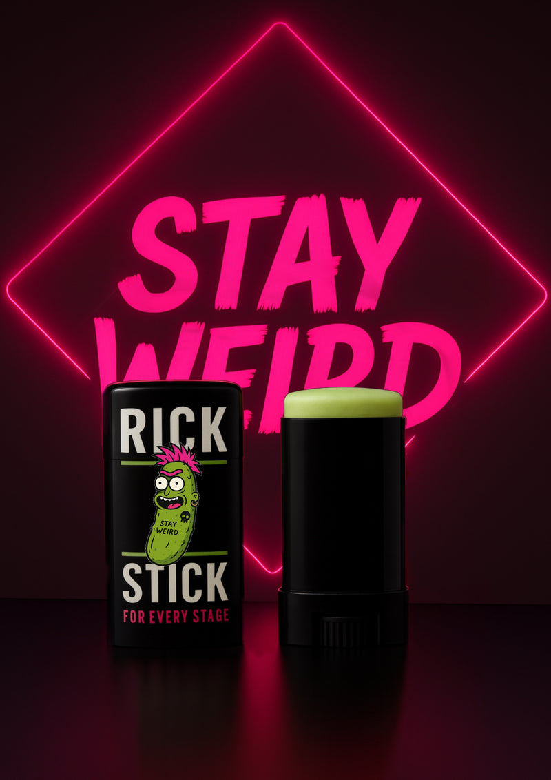 Stay Weird Rick Stick – Friction-Activated Tattoo Balm Stick 15ml