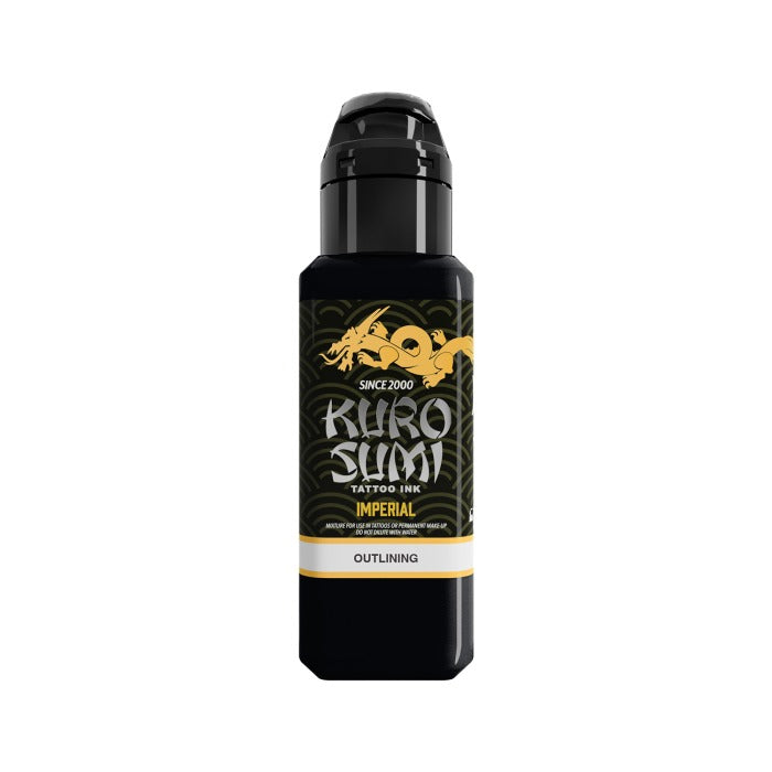 Kuro Sumi Imperial Tattoo Ink - Outlining 44ml / 180ml