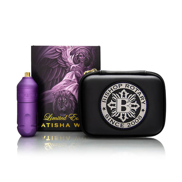 Latisha Wood x Bishop Wand Rotary Tattoo Machine – Shader Edition
