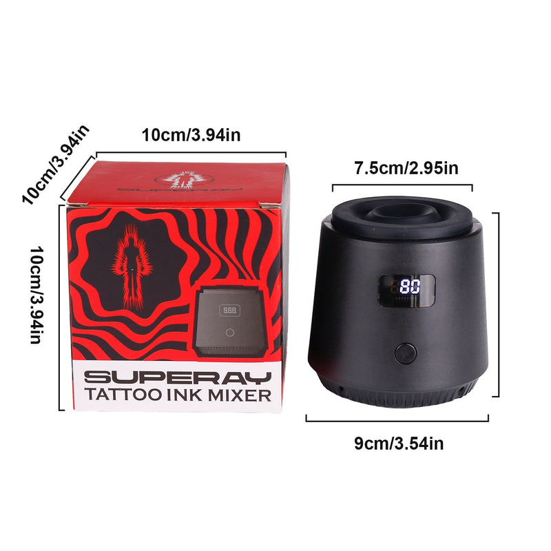 Superay Tattoo Ink Mixer - Black