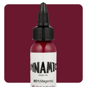 Dynamic Color Magenta Tattoo Ink – 1oz bottle with bold pink-purple pigment for vivid tattoos