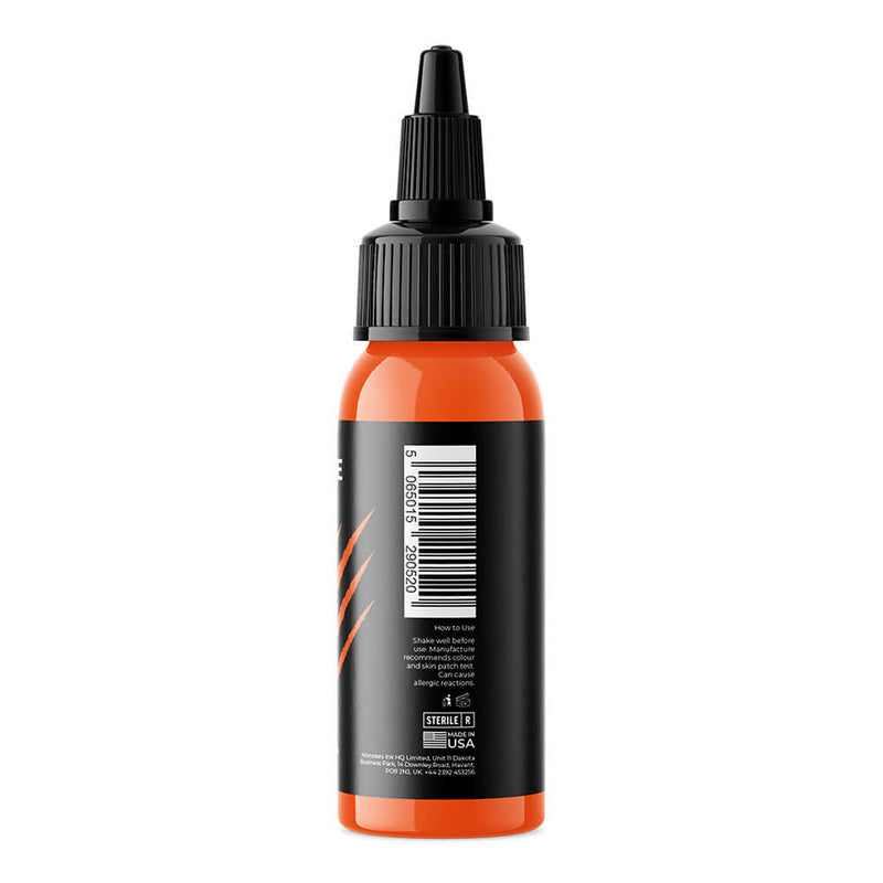Monsters Ink Tangerine Terror Tattoo Ink 30ml (1oz)