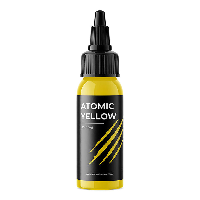 Monsters Ink Atomic Yellow Tattoo Ink 30ml (1oz)