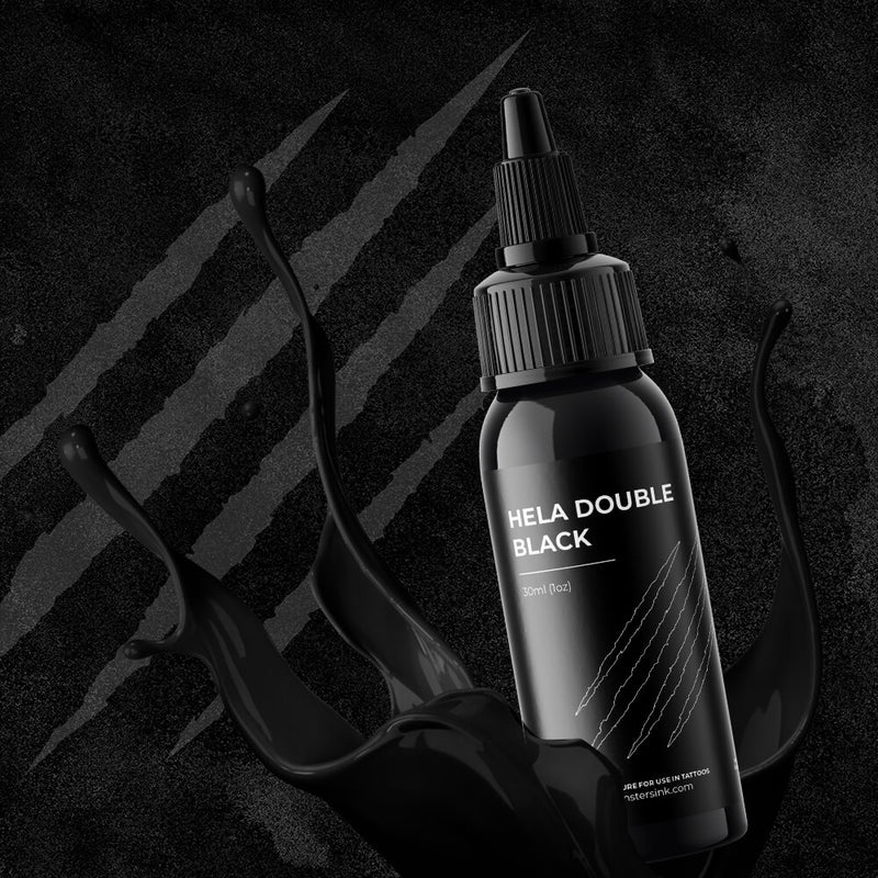 Monsters Ink Hela Double Black Tattoo Ink 30ml (1oz)