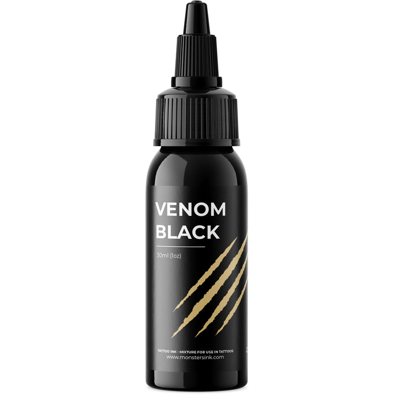 Monsters Ink Venom Black Tattoo Ink