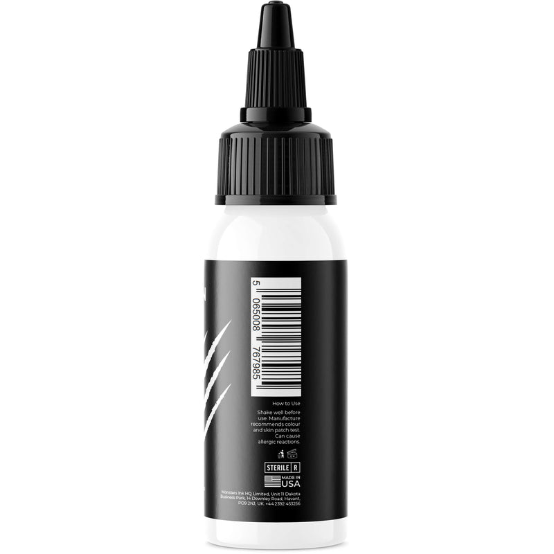 Monsters Ink Full Moon White Tattoo Ink (30ml & 120ml)