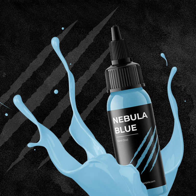 Monsters Ink Nebula Blue Tattoo Ink 30ml (1oz)