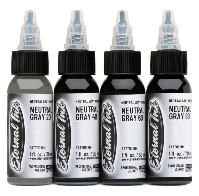 Eternal Ink Neutral Gray 40% Tattoo Ink 30ml (1oz)