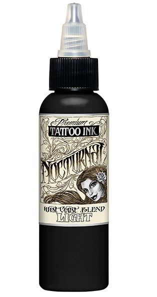 Nocturnal Ink West Coast Blend Grey Wash Light Tattoo Ink