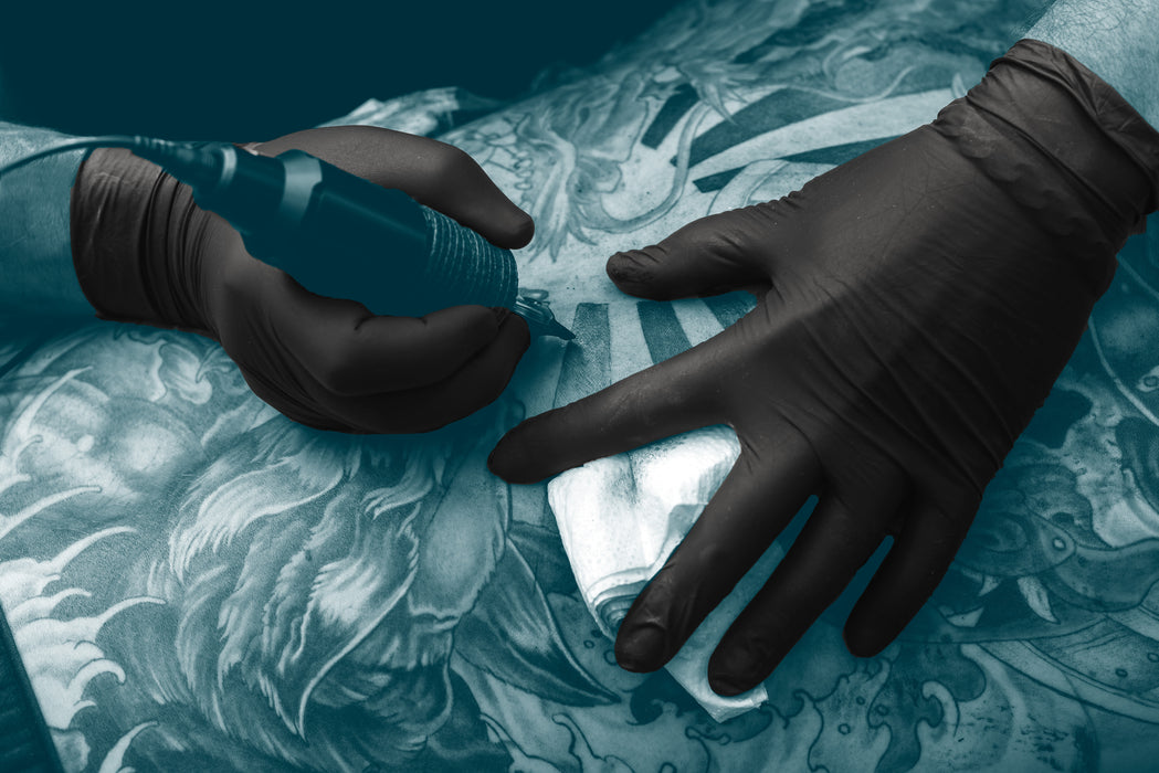 black pearl handschuhe Unigloves Black Pearl Nitrile Gloves (Various Sizes) — Monsters Ink