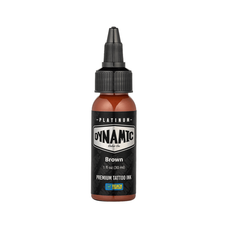 Dynamic Color Platinum Brown Tattoo Ink 30ml (1oz)
