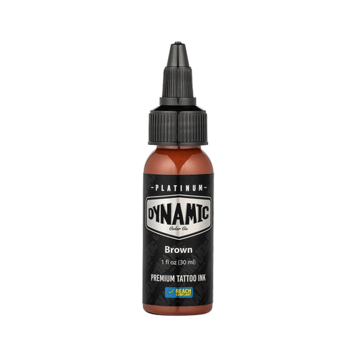 Dynamic Color Platinum Brown Tattoo Ink 30ml (1oz)