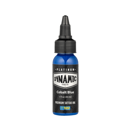 Dynamic Color Platinum Cobalt Blue Tattoo Ink 30ml (1oz)