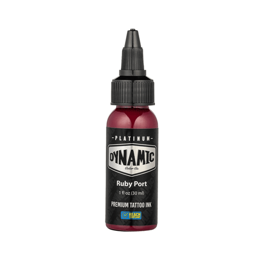 Dynamic Color Platinum Ruby Port Tattoo Ink 30ml (1oz)