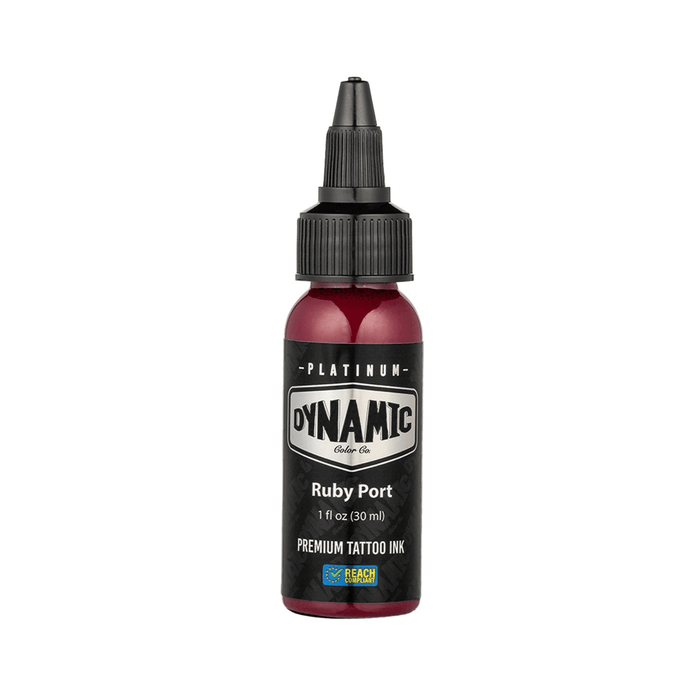 Dynamic Color Platinum Ruby Port Tattoo Ink 30ml (1oz)