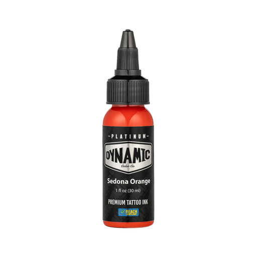 Dynamic Color Platinum Sedona Orange Tattoo Ink 30ml (1oz)