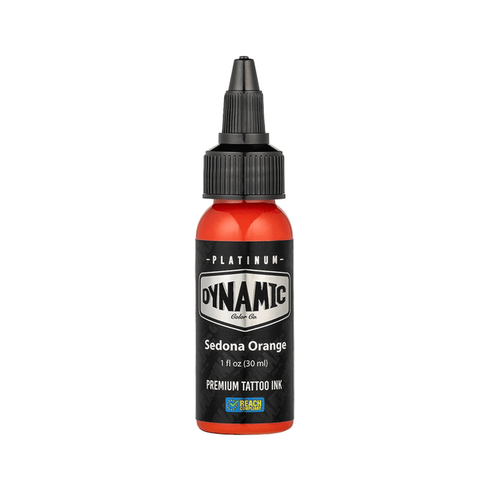 Dynamic Color Platinum Sedona Orange Tattoo Ink 30ml (1oz)