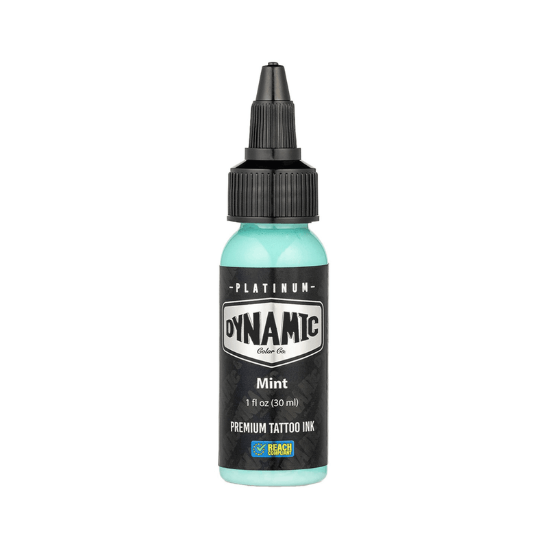 Dynamic Color Platinum Mint Tattoo Ink 30ml (1oz)