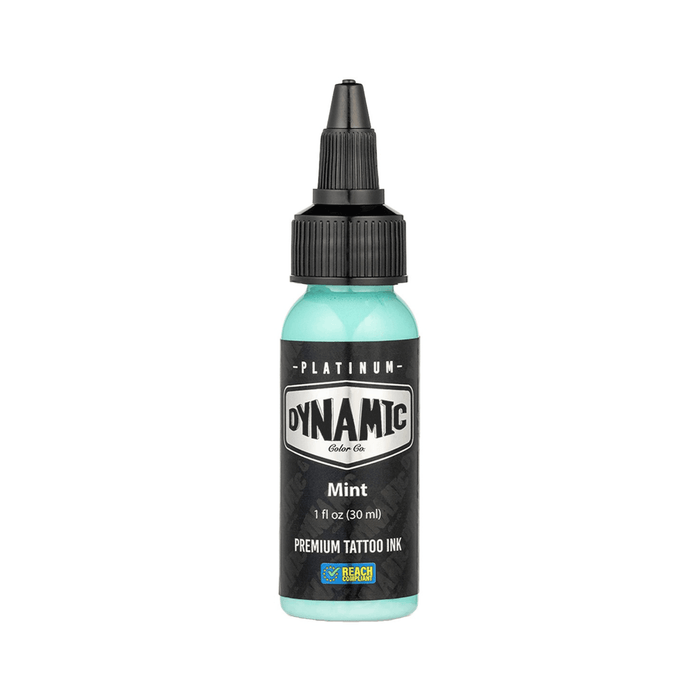 Dynamic Color Platinum Mint Tattoo Ink 30ml (1oz)