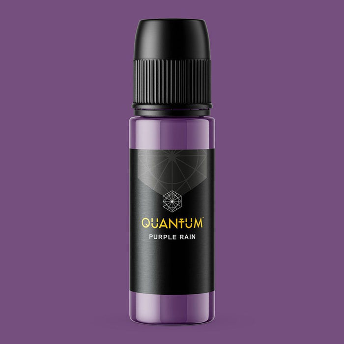 Quantum Purple Rain tattoo ink bottle by Quantum Tattoo Inks