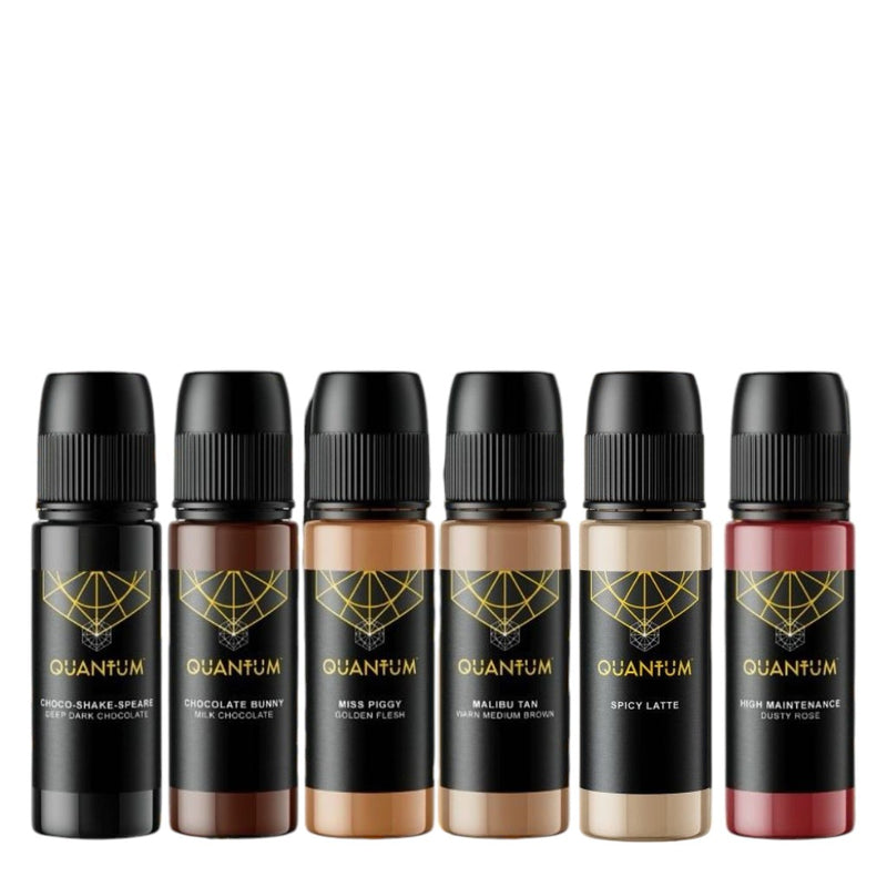 Quantum Tattoo Ink Craig James Portrait Set (6 × 30ml)