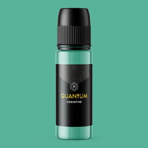 Quantum Absinth pastel green professional tattoo ink 30ml bottle
