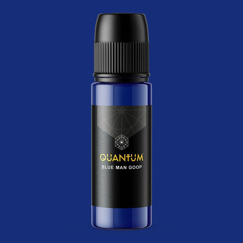 Quantum Blue Man Goop professional tattoo ink 30ml bottle