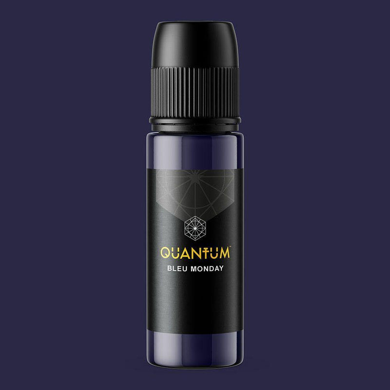 Quantum Blue Monday muted blue-purple tattoo ink 30ml bottle