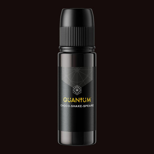Quantum Choco-Shake-Speare dark brown professional tattoo ink bottle