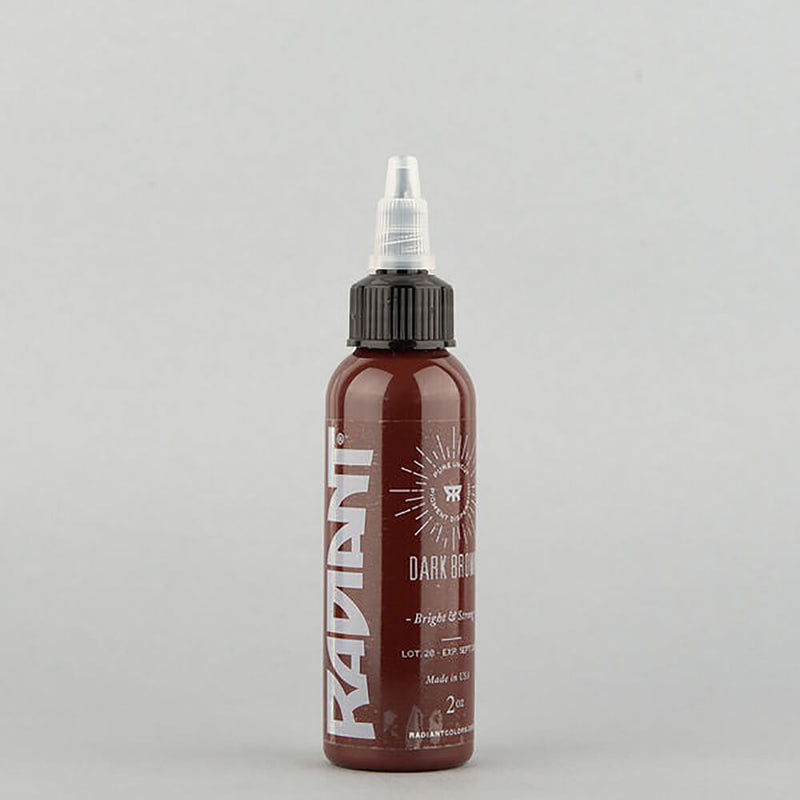 Radiant Color Dark Brown Tattoo Ink 30ml (1oz)