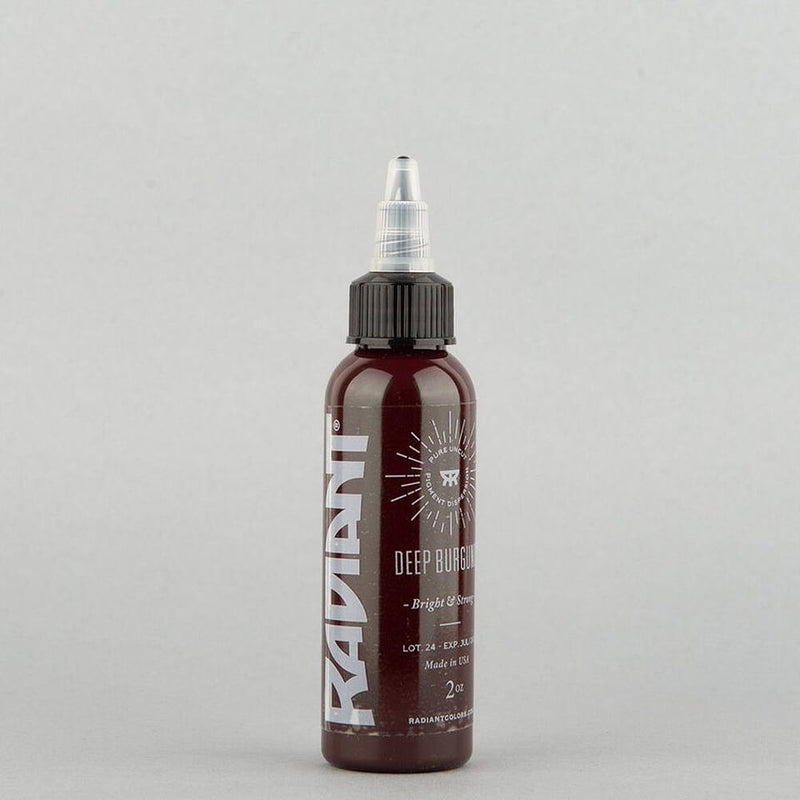 Radiant Color Deep Burgundy Tattoo Ink 30ml (1oz)