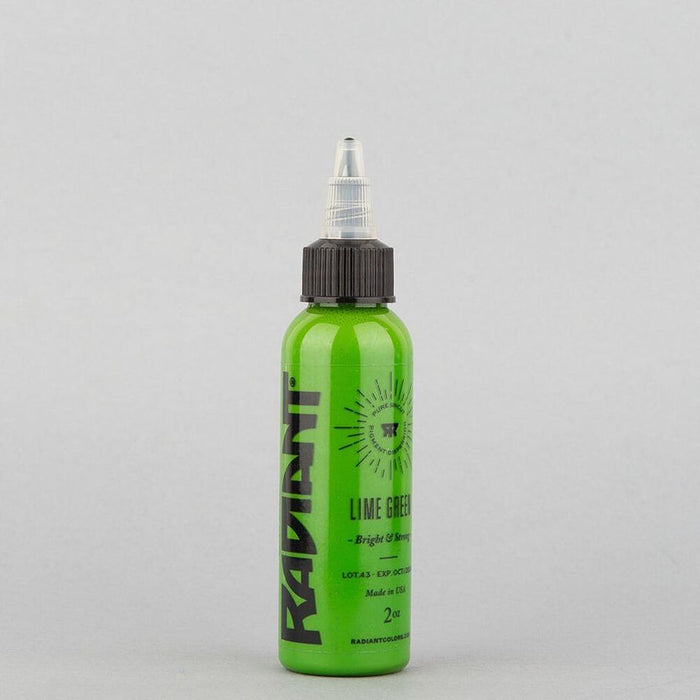 Radiant Color Lime Green Tattoo Ink 30ml (1oz)