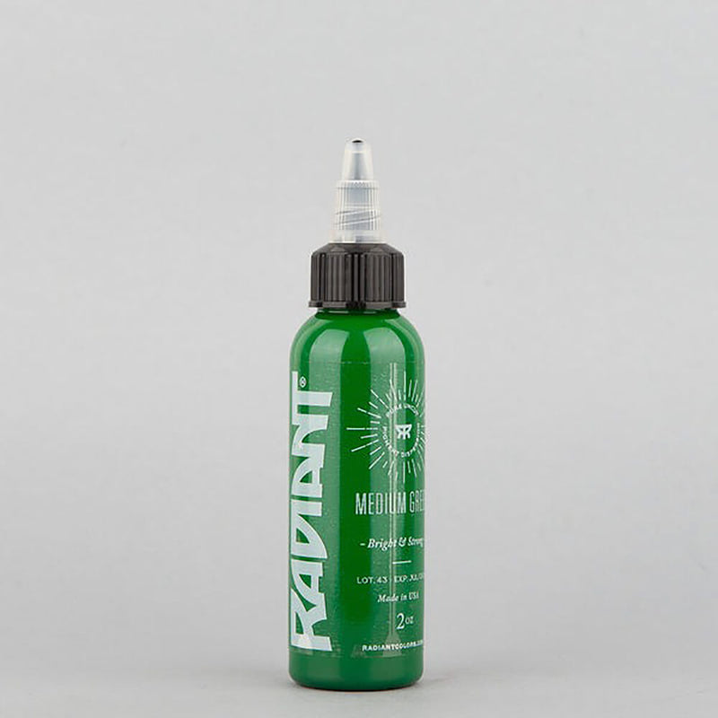 Radiant Color Medium Green Tattoo Ink 30ml (1oz)