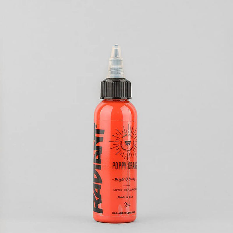 Radiant Color Poppy Orange Tattoo Ink 30ml (1oz)