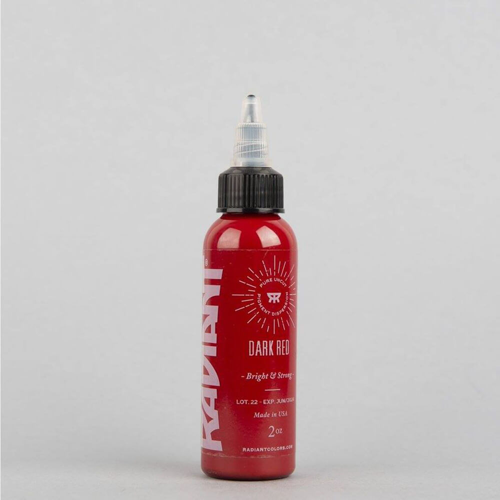 Radiant Color Dark Red Tattoo Ink (Various Sizes) | Monsters Ink